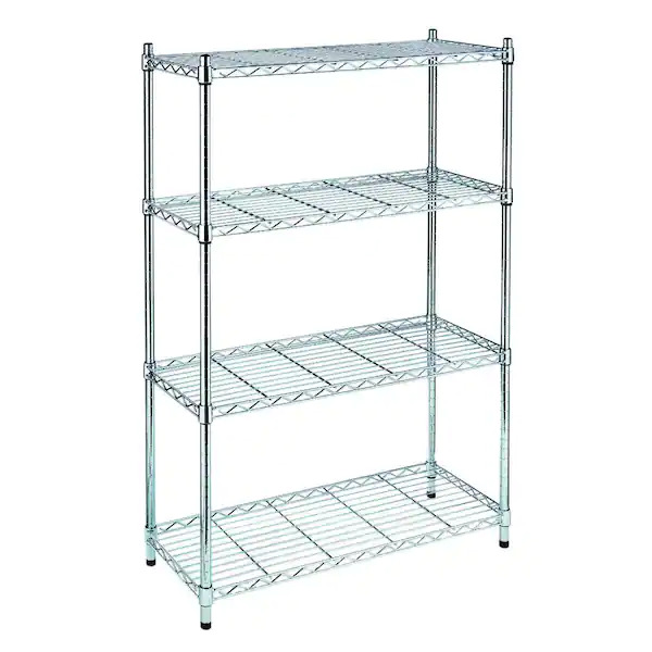 Image of the Chrome 4 Tier Rack By HDX