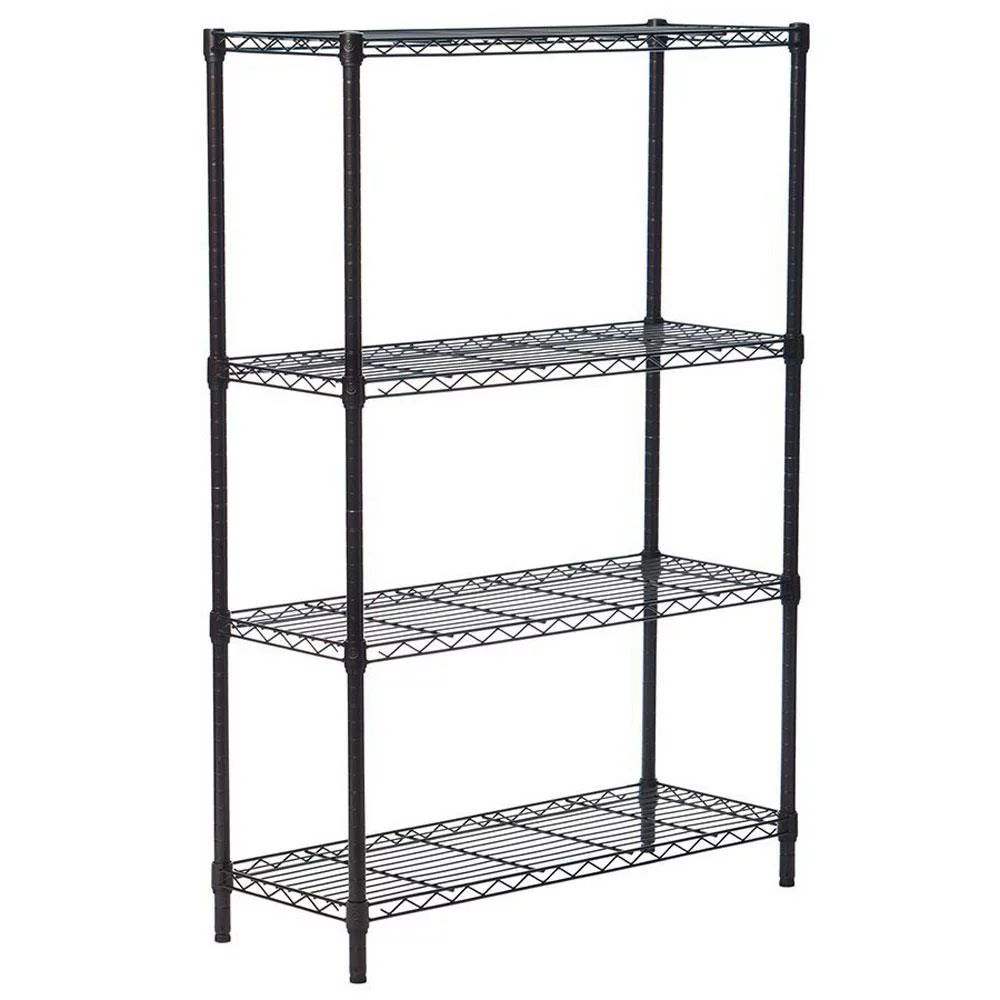4 Layer Wire Shelving Rack by Ktaxon