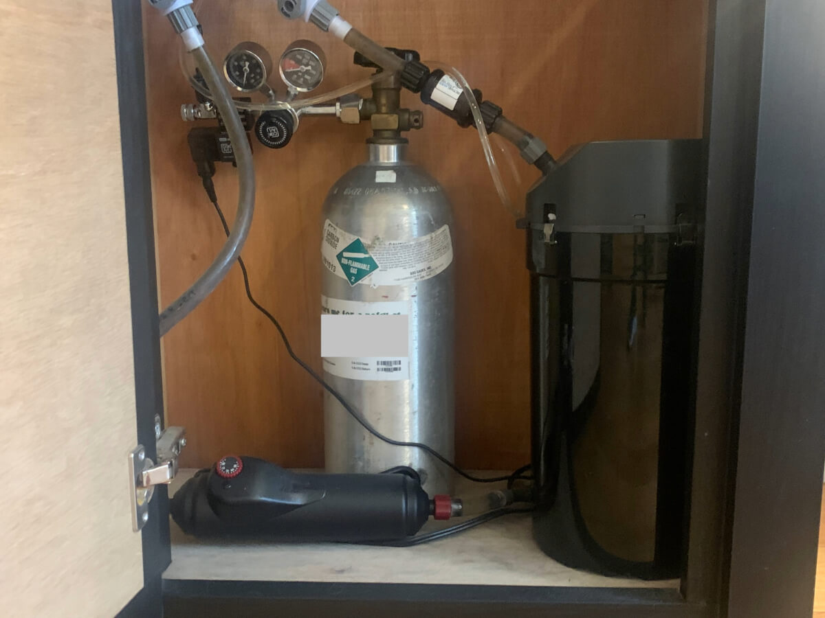 Canister CO2 setup